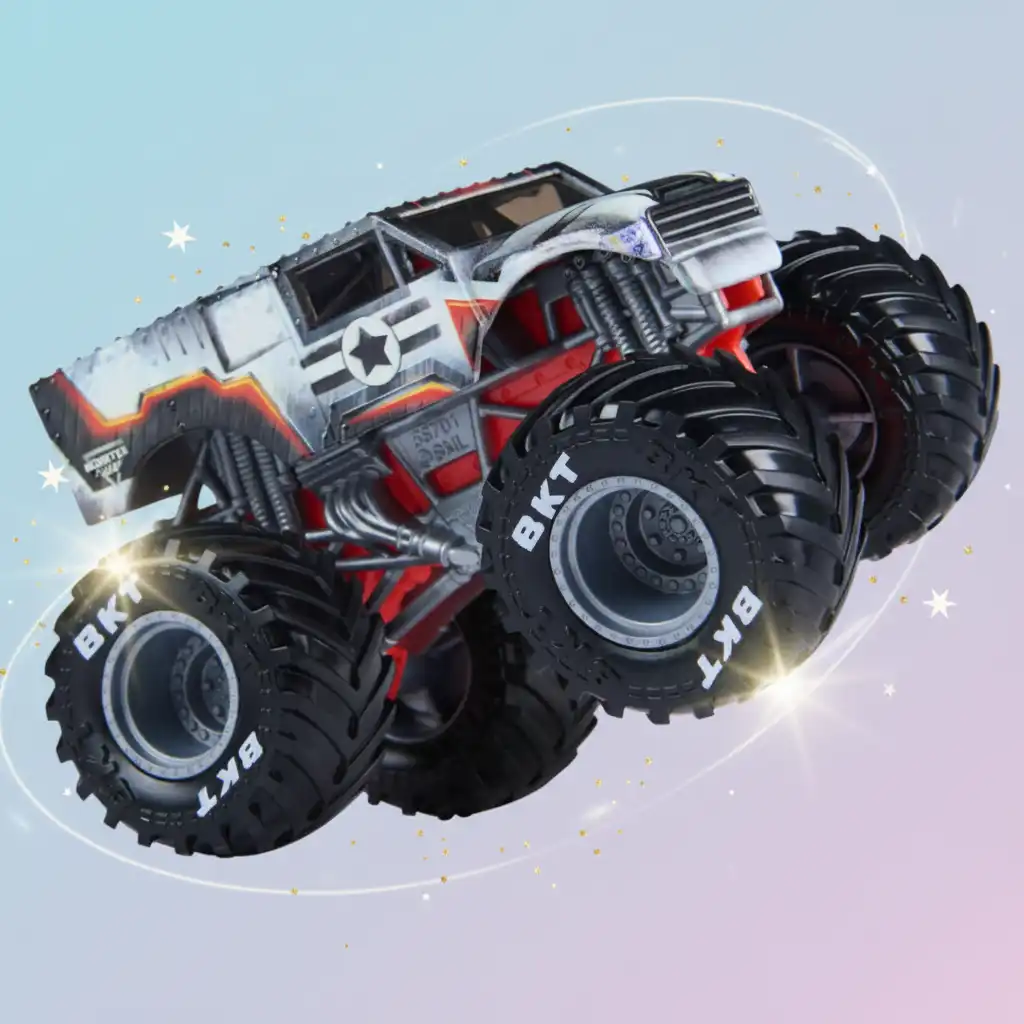Dva legendární trucky v jednom balení pro okamžitou zábavu.