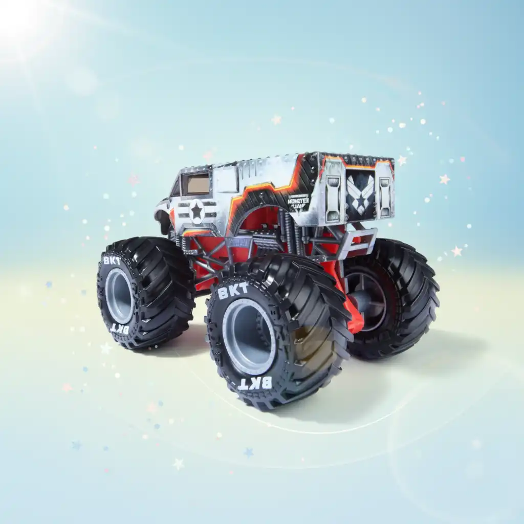Vytvořte si vlastní Monster Jam arénu a překonávejte limity.