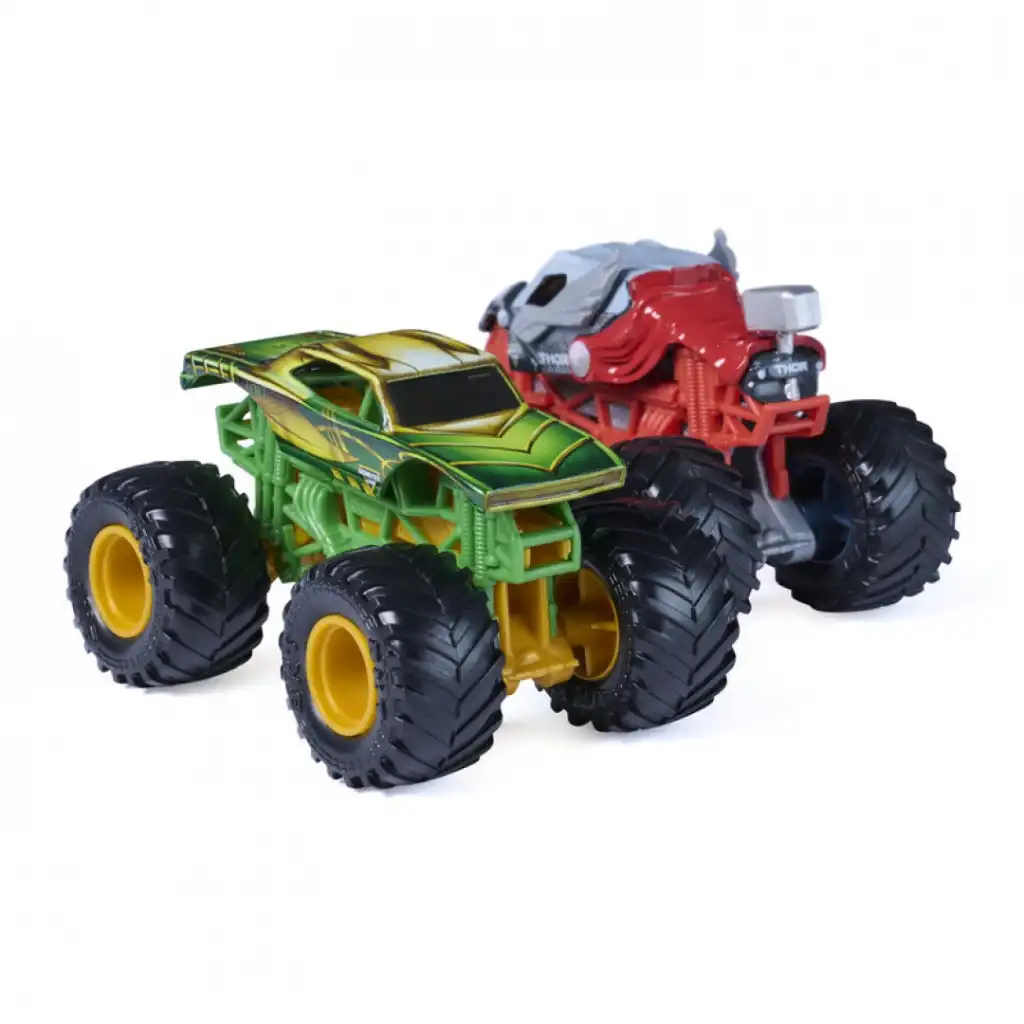 Jedinečné spojení Marvel hrdinů a světa Monster Jam.