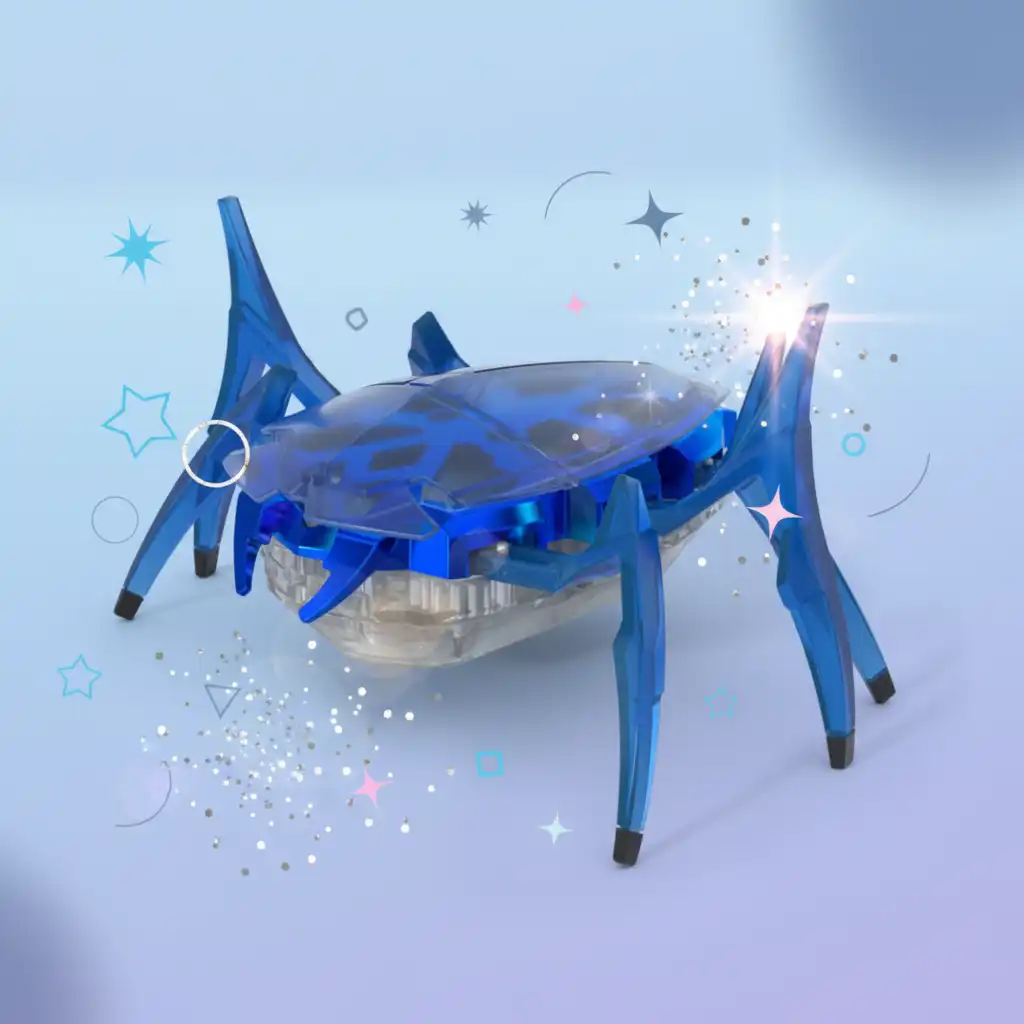 Vytvořte si vlastní robotickou dráhu a testujte smysly skarabea.