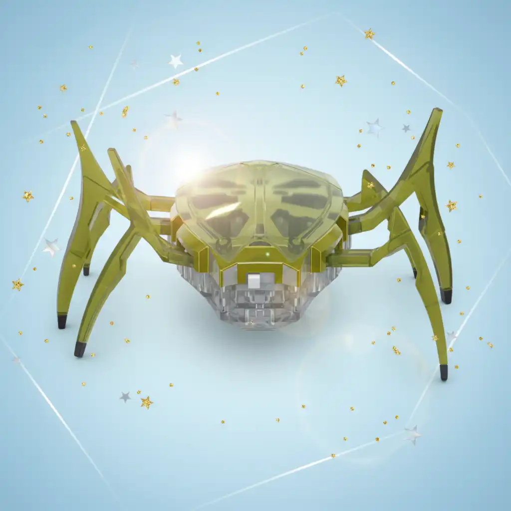 Vše potřebné pro okamžitý start robotické zábavy v balení.