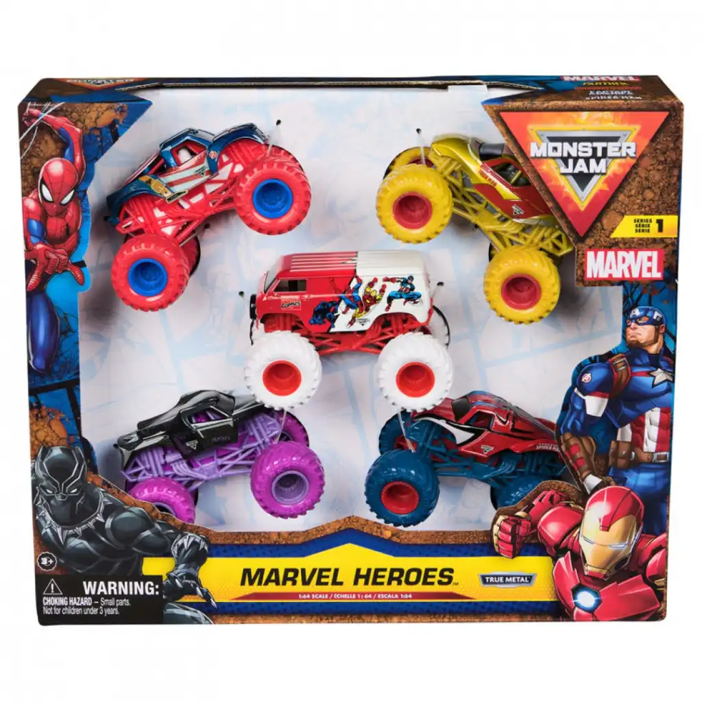Špičková kvalita a detailní zpracování kovových modelů Marvel hrdinů.