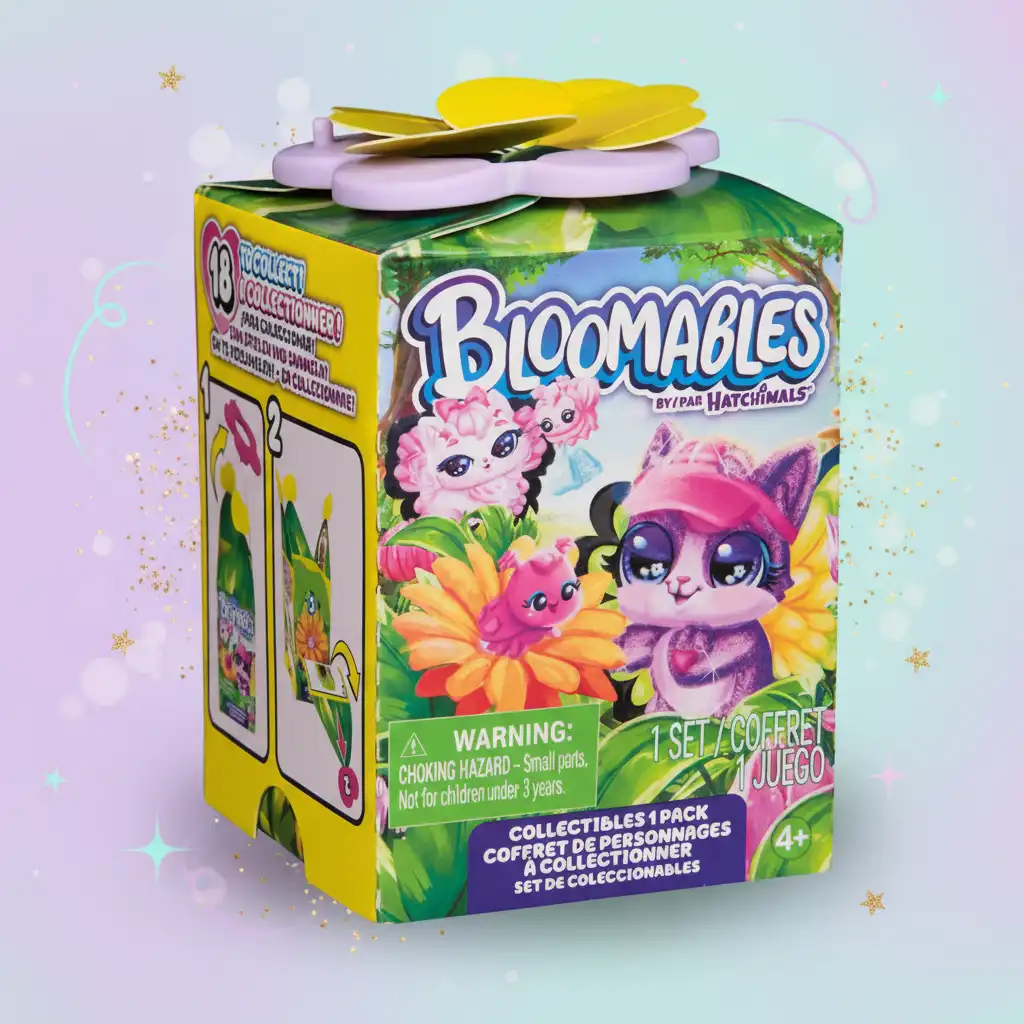 Stylové vystavení figurek na originálním květinovém podstavci.