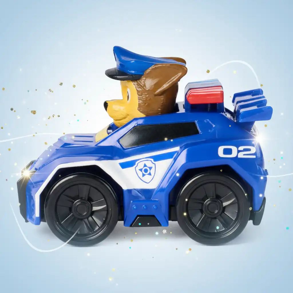 Detailní zpracování záchranářského autíčka pro maximální herní zážitek.