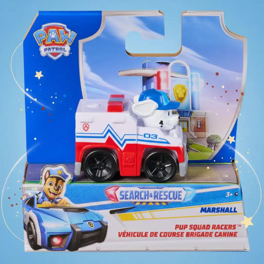 Vyrazte do akce s neohroženým hasičem Marshallem a jeho vozidlem!