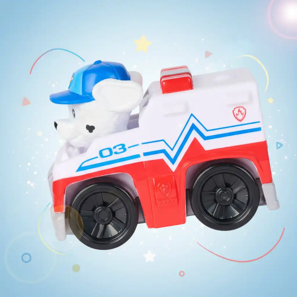 Objevte nekonečné možnosti kreativní hry s funkčním záchranářským vozidlem.