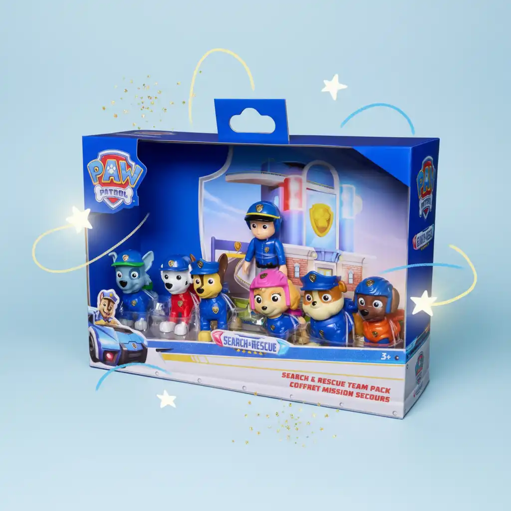 Zažijte hrdinská dobrodružství s kompletní partou záchranářů.