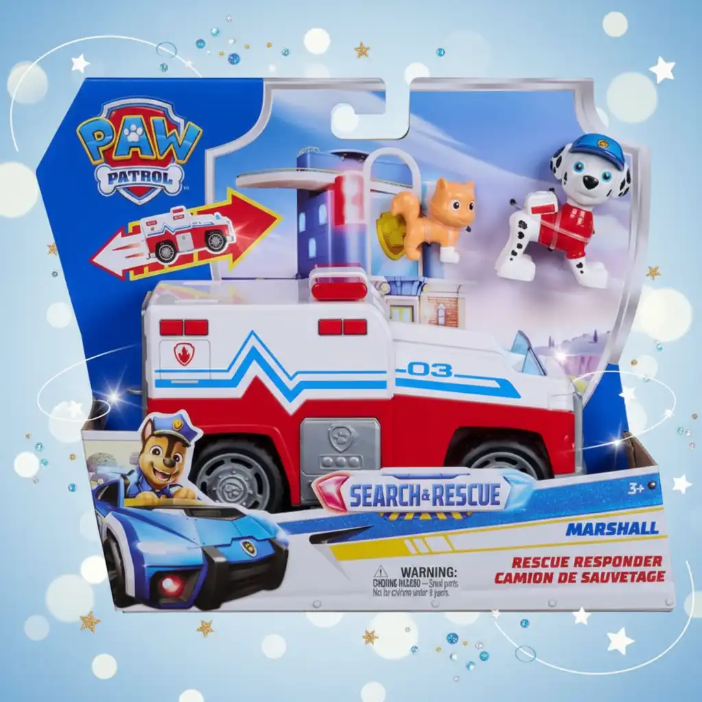 Rychlá akce díky natahovacímu mechanismu vozidla.