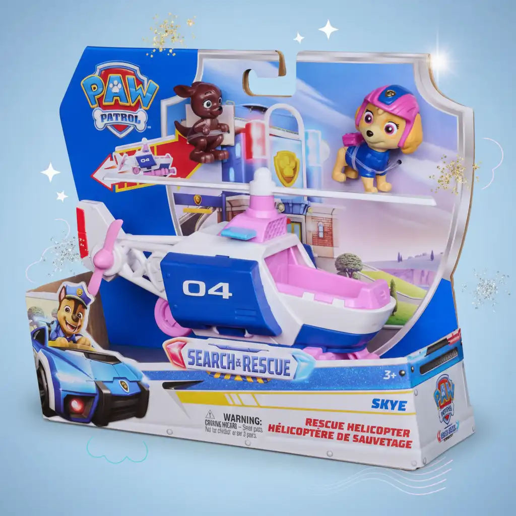 Zažijte napínavá dobrodružství ve vzduchu s odvážnou Skye.