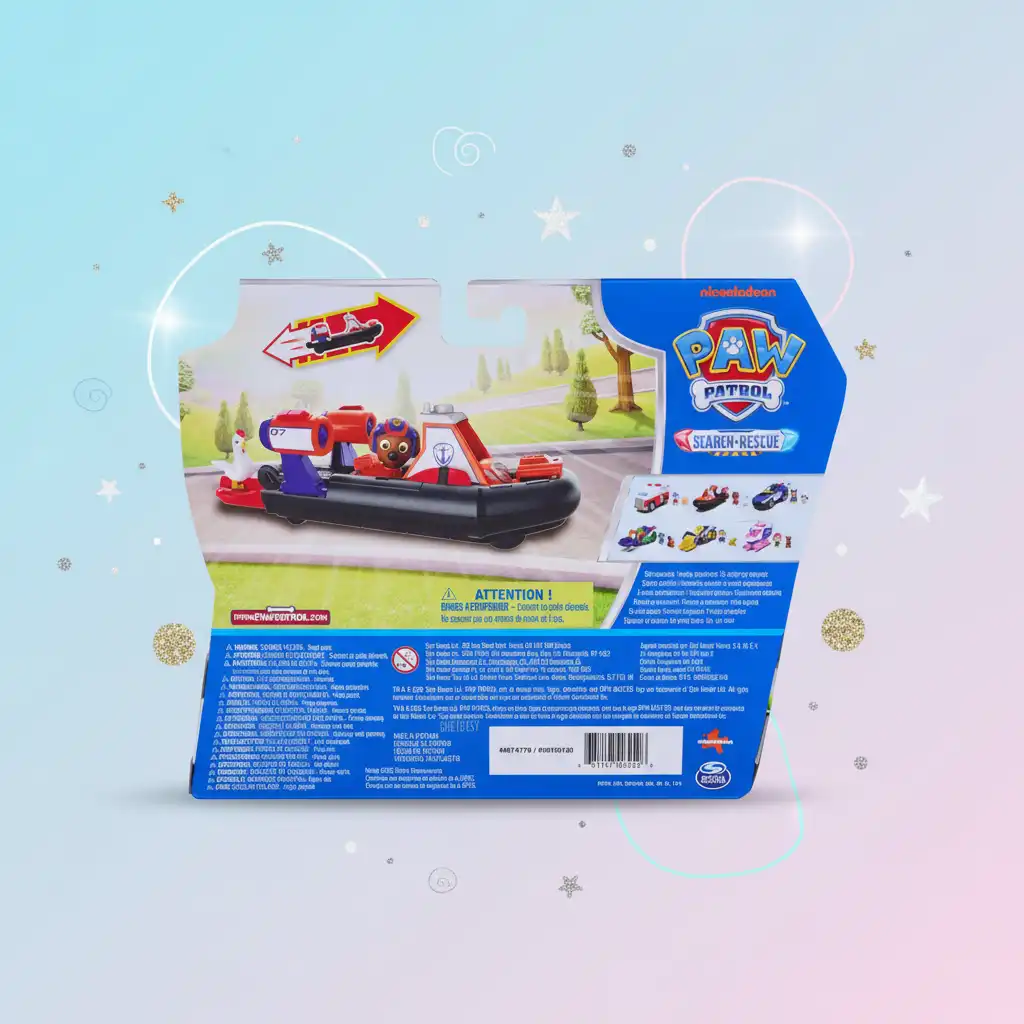 Detailně zpracované vznášedlo Zuma pro autentickou hru.