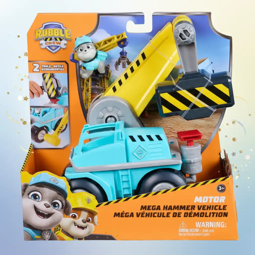 Kvalitní zpracování a funkční detaily pro opravdové malé stavitele.