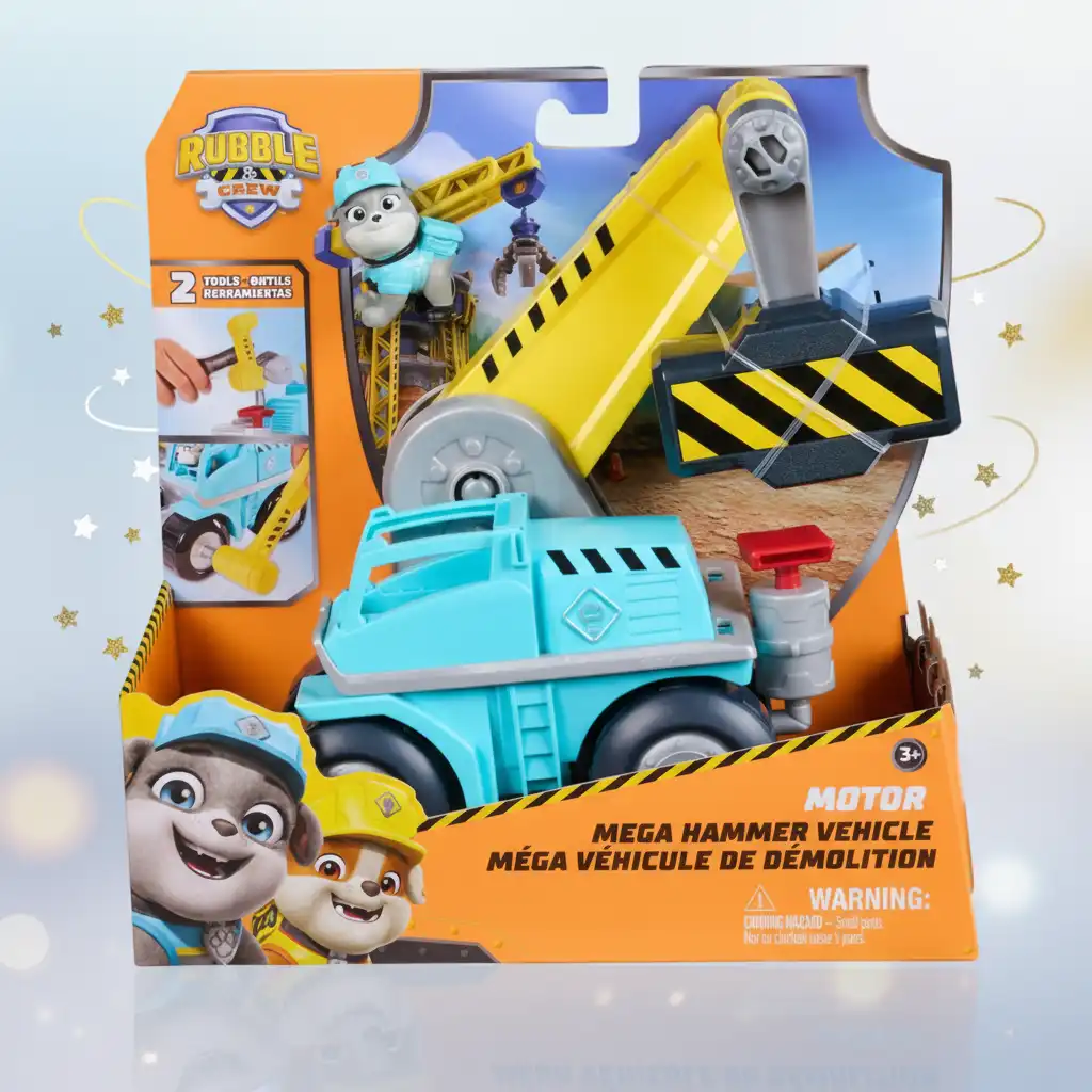 Objevte nové způsoby hraní s odnímatelným nářadím.