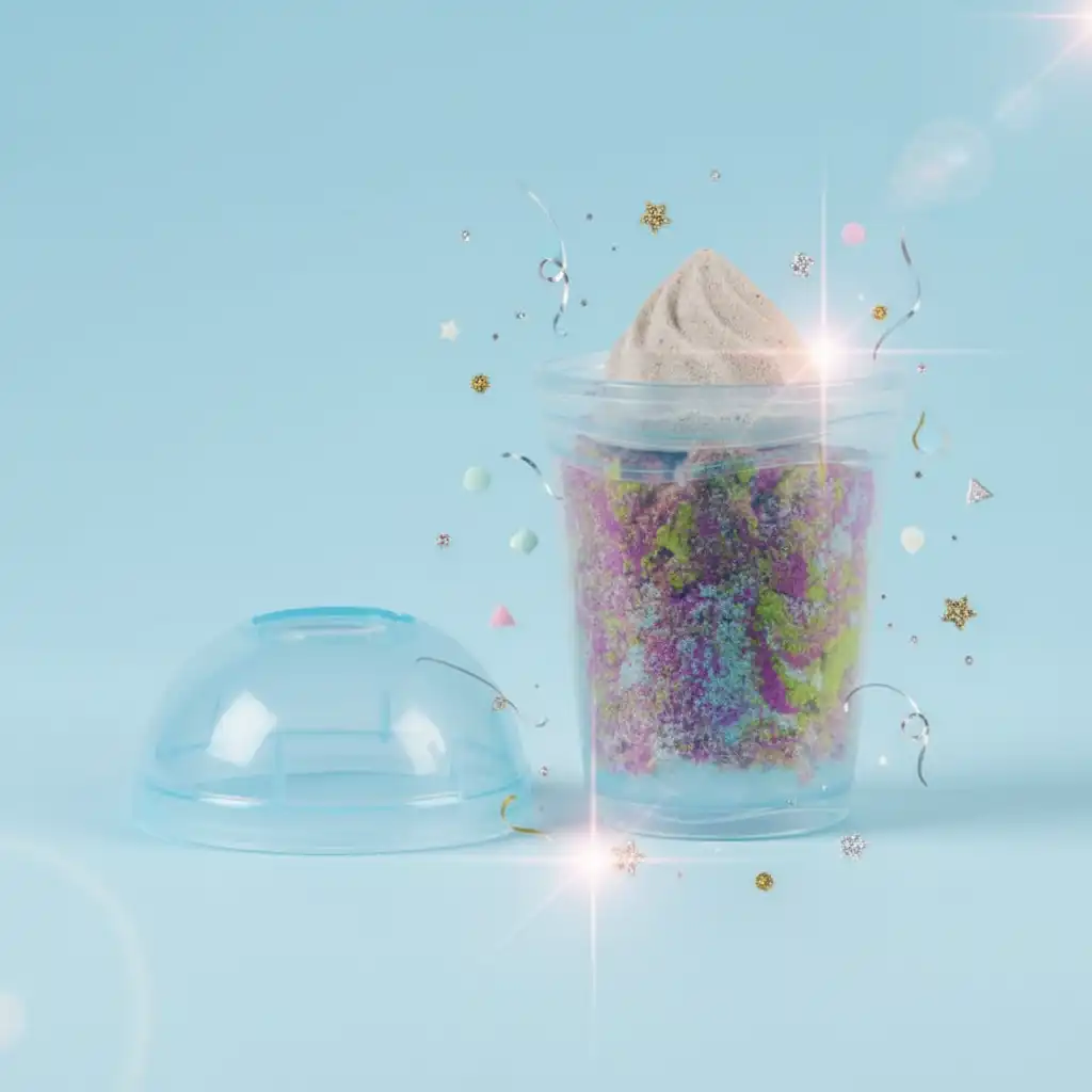 Popusťte uzdu fantazii a namíchejte ty nejbarevnější pískové koktejly.