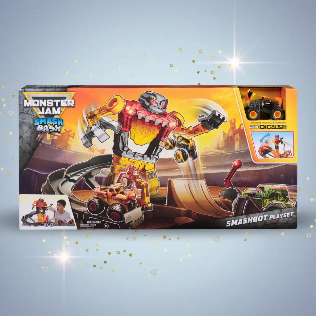 Zažijte nefalšovanou Monster Jam akci plnou drcení a narážení!