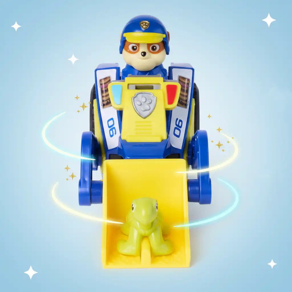 Objevte nové způsoby hraní s natahovacím buldozerem.