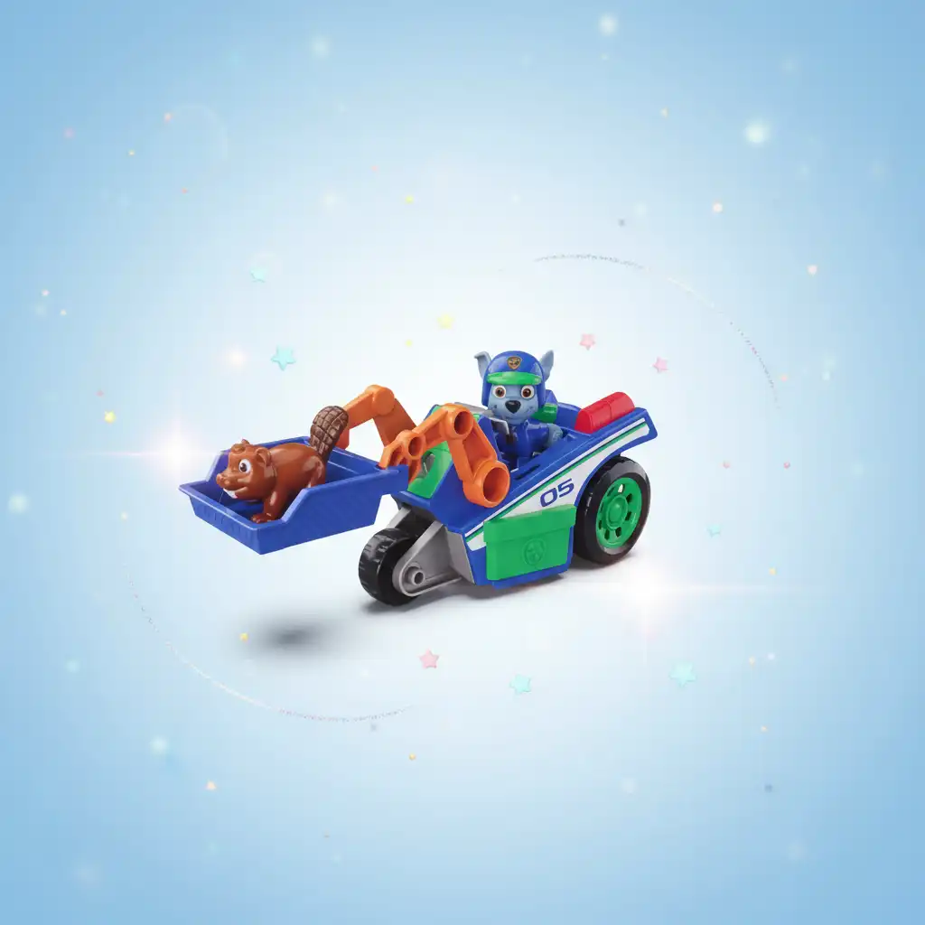 Špičkové zpracování a věrné detaily Rockyho záchranného vozidla.