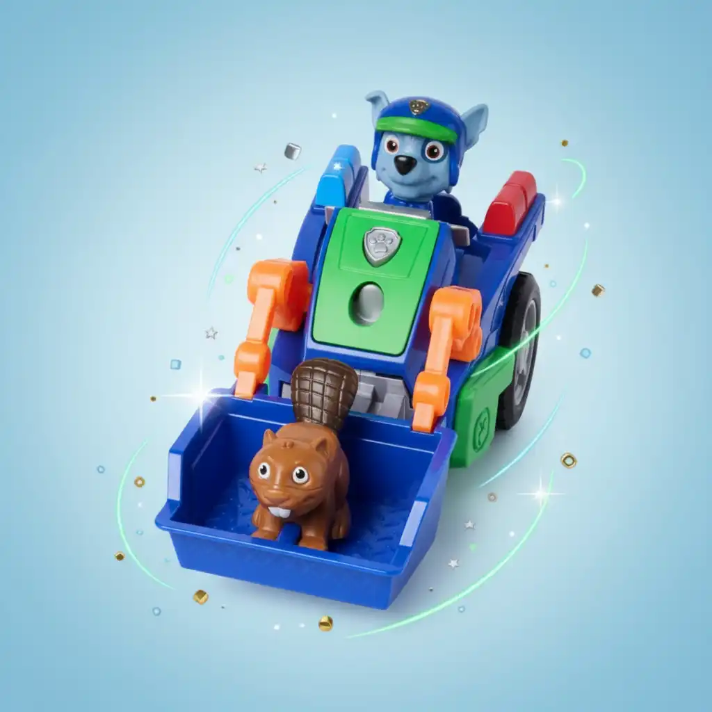 Perfektní dárek pro každého fanouška psích hrdinů a autíček.