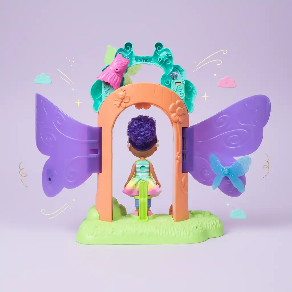 Intuitivní magnetický systém pro bleskovou změnu vzhledu panenky.