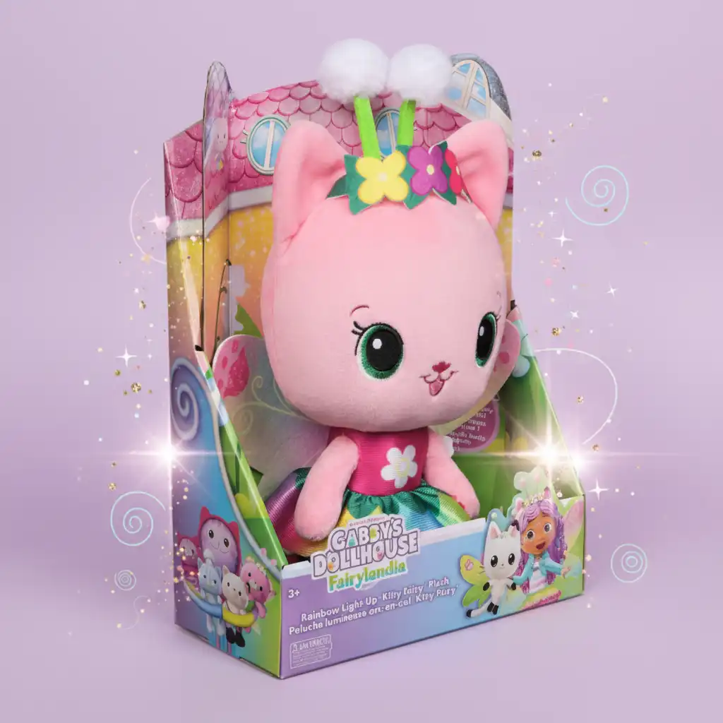 Rozsviťte dětský svět s kouzelnou plyšovou kamarádkou.