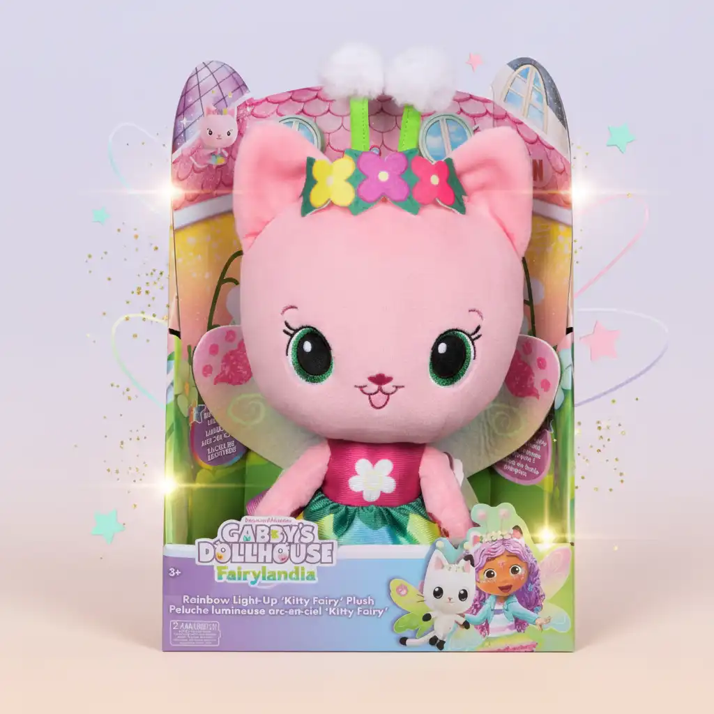 Precizní detaily a hebký plyš pro maximální radost z hraní.