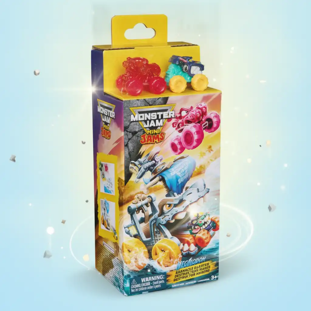 Zažijte nespoutanou zábavu s mini trucky Monster Jam!