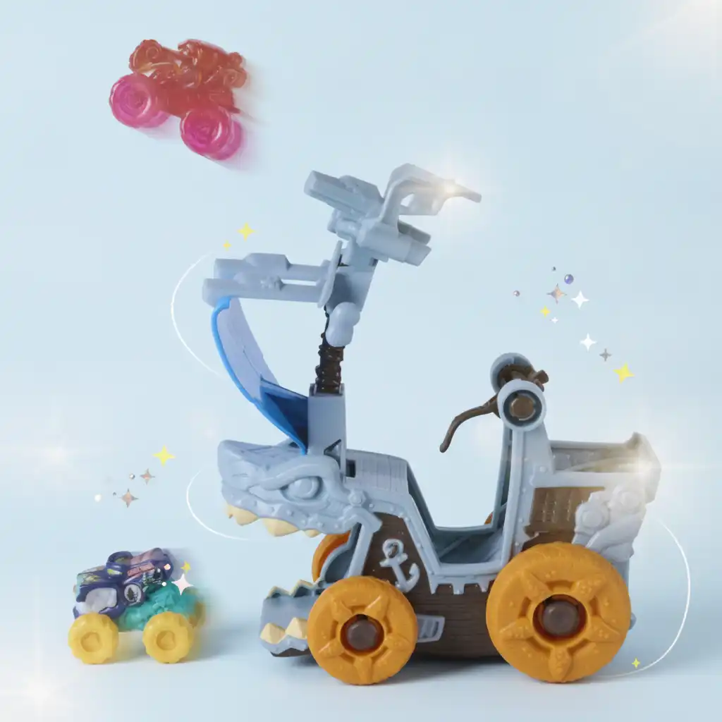 Přesný mechanický odpalovač pro dokonalé kaskadérské kousky.