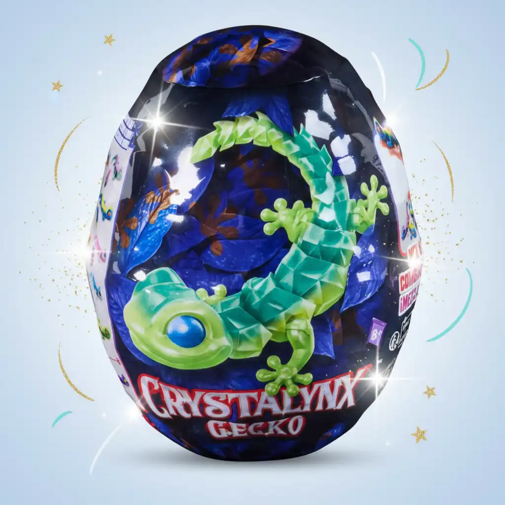 Objevte tajemství ukryté v zářivém krystalovém vajíčku.
