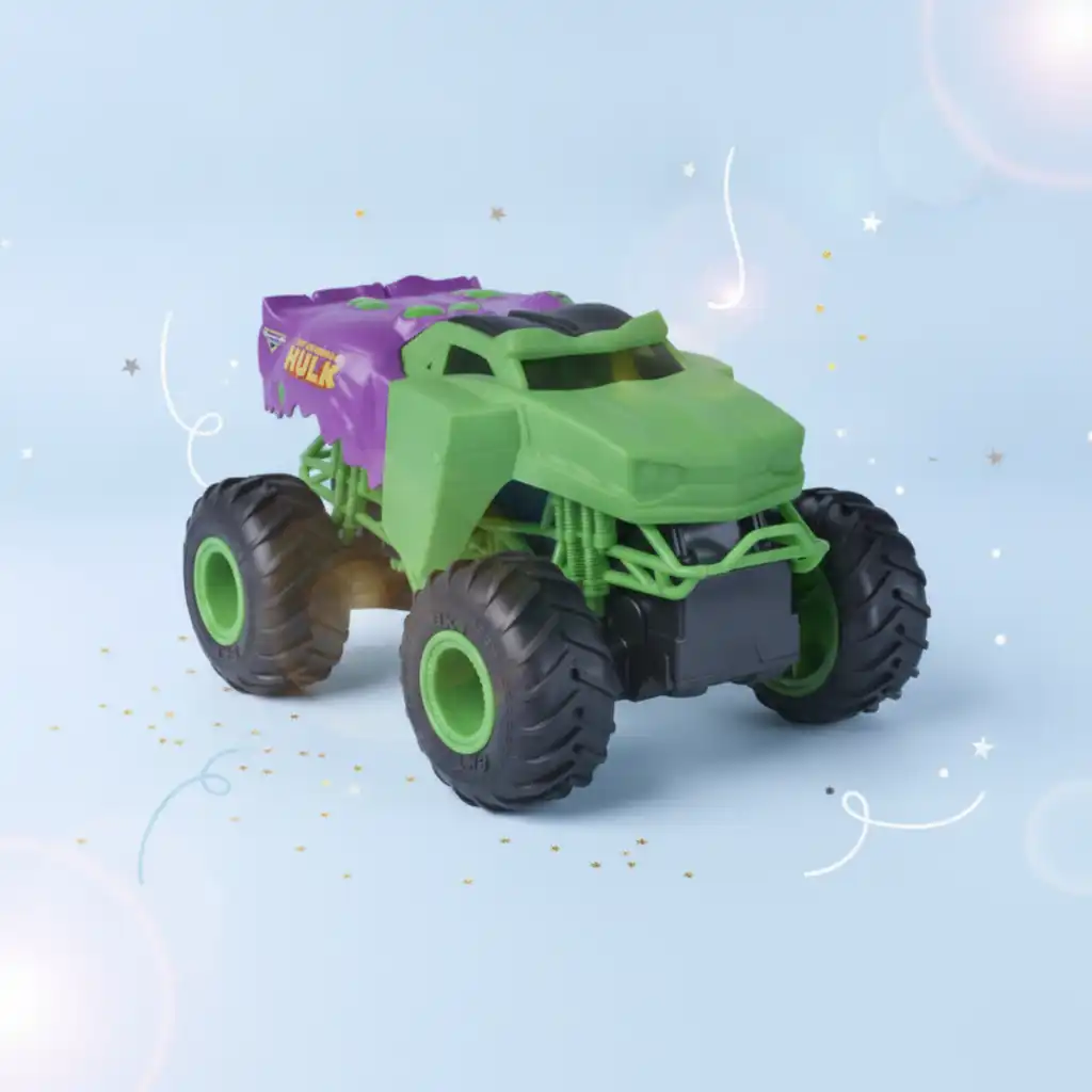 Vytvořte si vlastní Monster Jam dráhu plnou výzev.