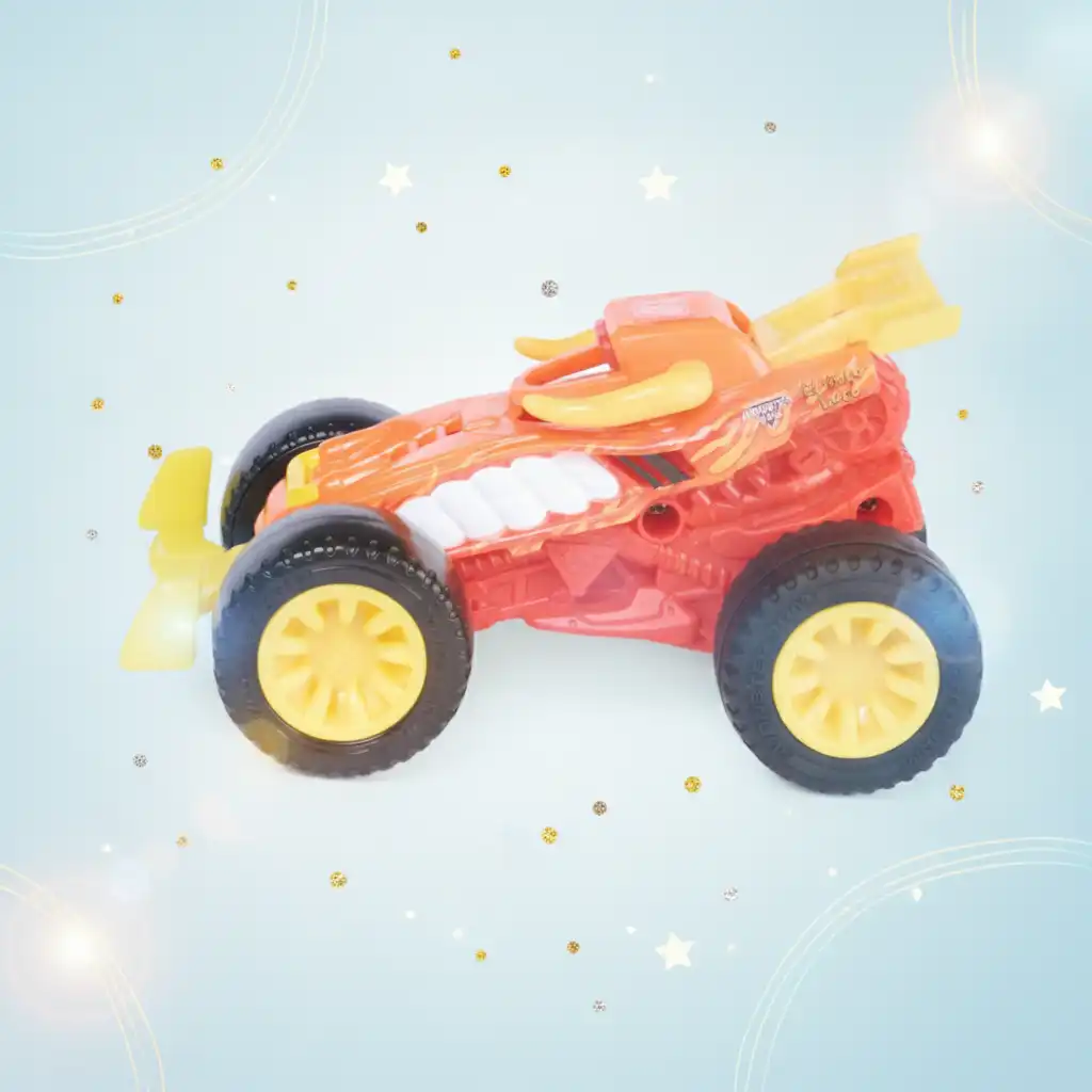 Zlepšování motoriky skrze akční hru s autíčky.