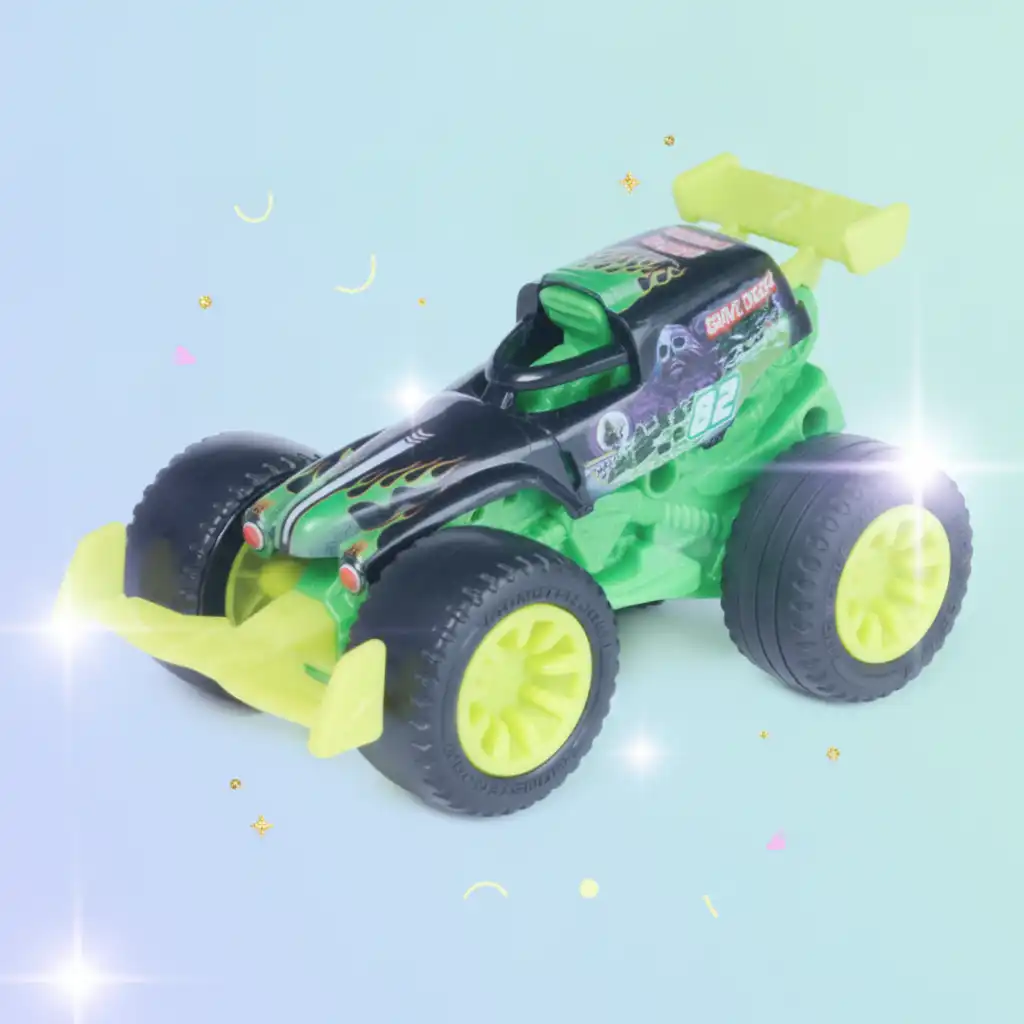 Buďte kreativní a postavte si vlastní Monster Jam dráhu.