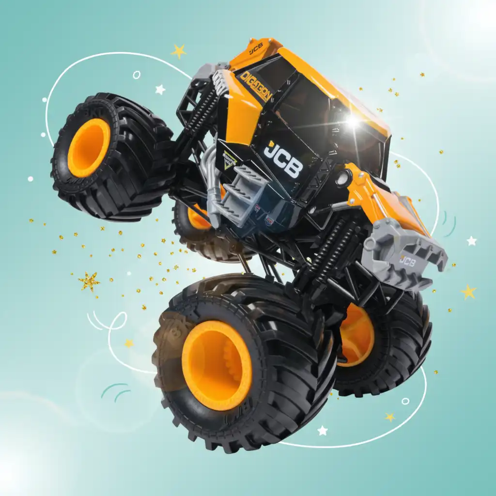 Autentické detaily přímo z oficiální Monster Jam arény.