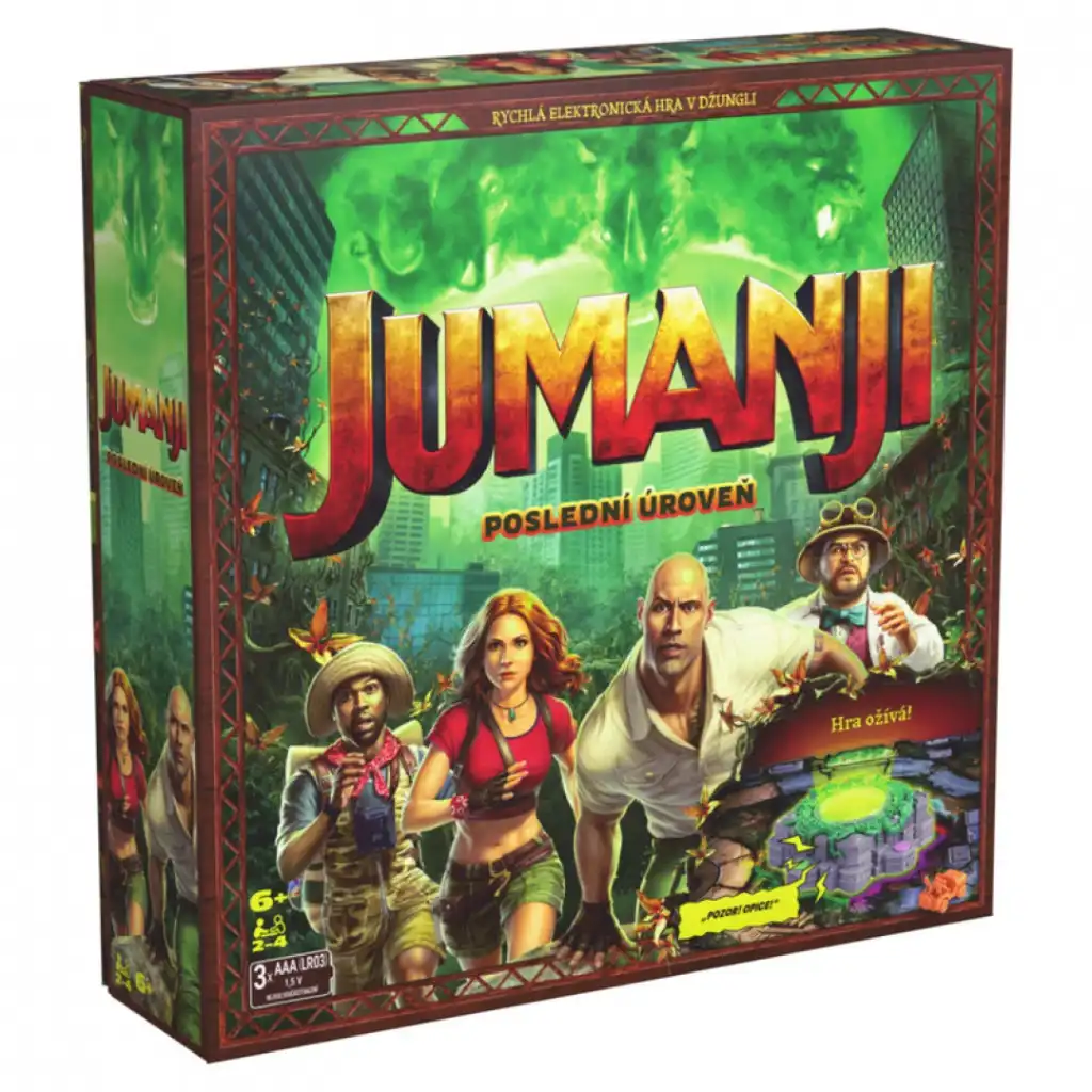 Prožijte filmové dobrodružství Jumanji přímo ve vašem obývacím pokoji.