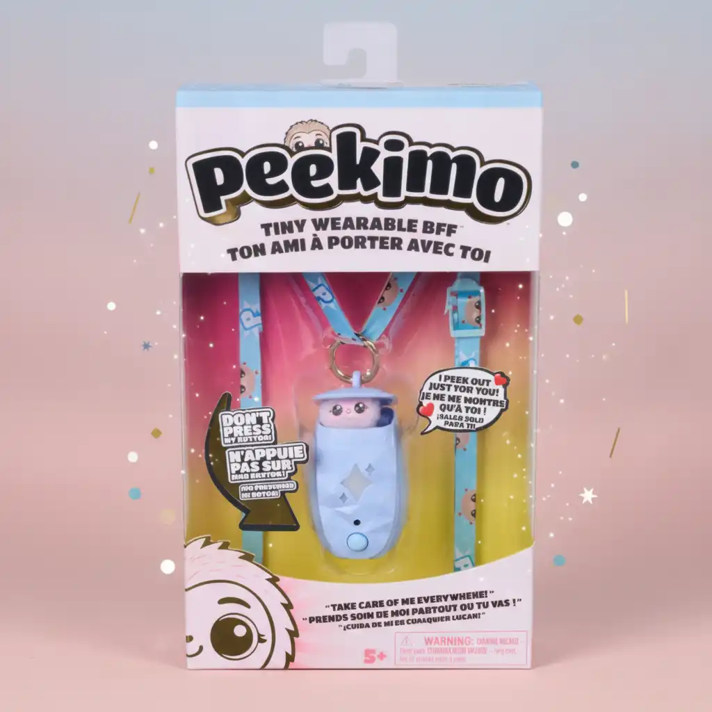 Dokonalý modrý společník s hebkými vlásky a velkýma očima.
